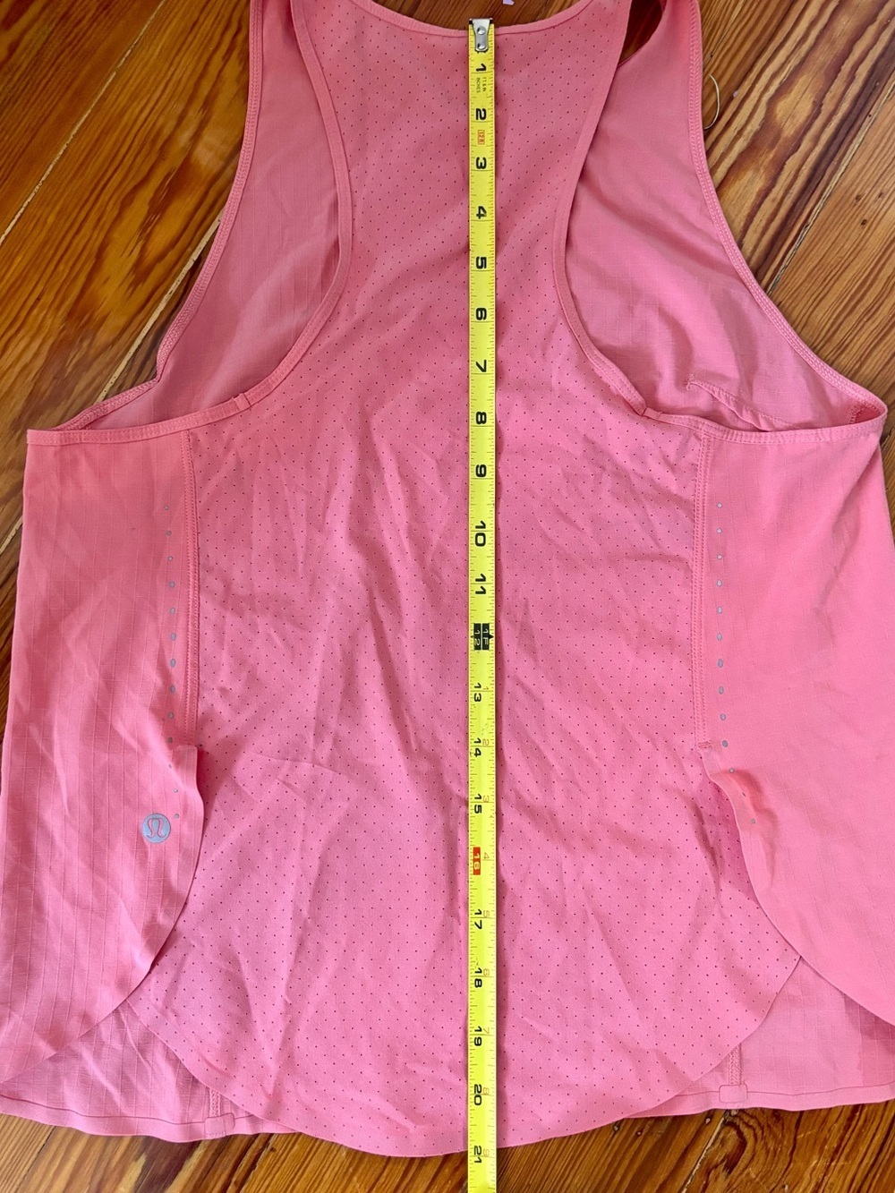 Lululemon Lightweight Stretch Running Tank Top in Raspberry Cream Reflective - Picture 10 of 10